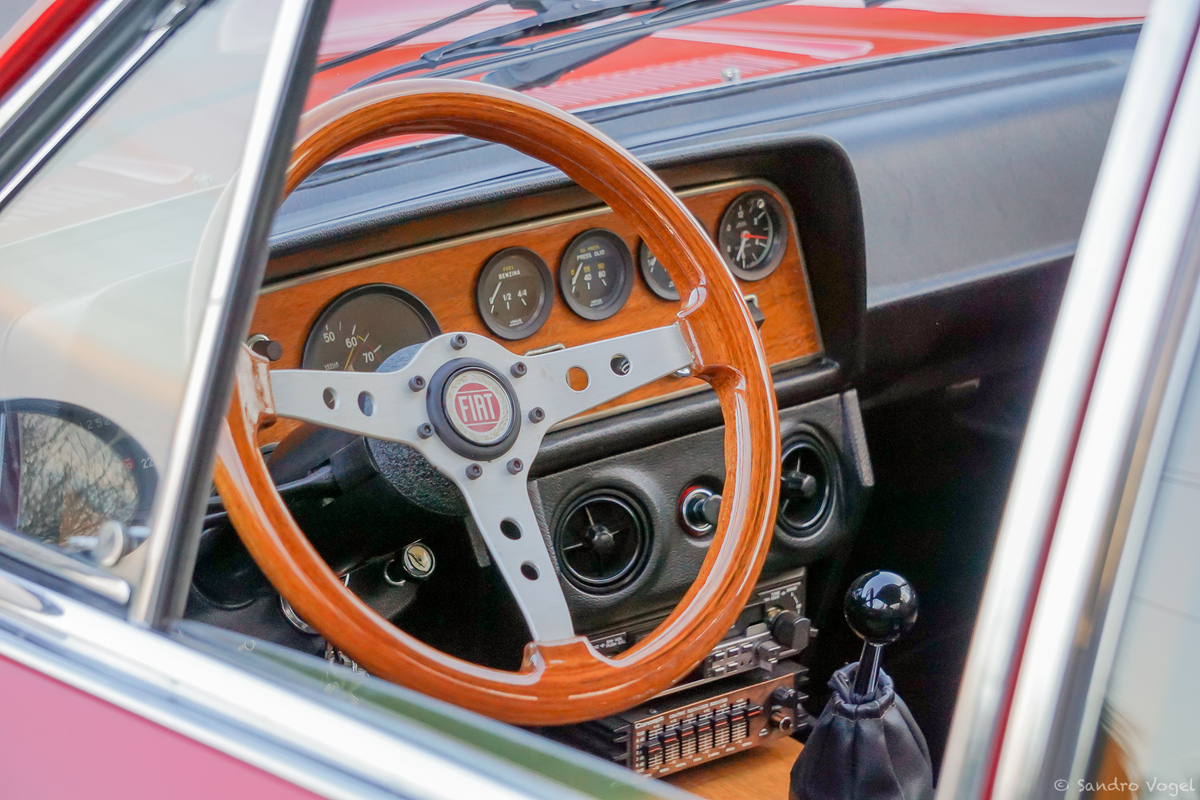 Bild 18 32 vom Fahrzeug-Verkaufsinserat Fiat 124 Sport Coupe AC 1968 ab MFK inkl. Veteraneneintrag und Service - Erstzulassung 1968 im Kanton Basel-Stadt - vor einigen Jahren restauriert - sehr schoener Zustand