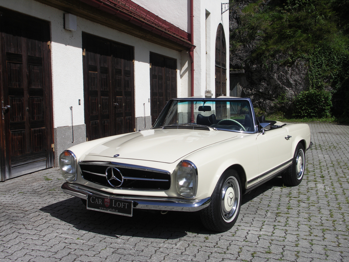 Bild 1 45 vom Fahrzeug-Verkaufsinserat Mercedes-Benz 280 SL Pagode 1969 Sehr originale, ungeschweisste Pagode aus Texas.