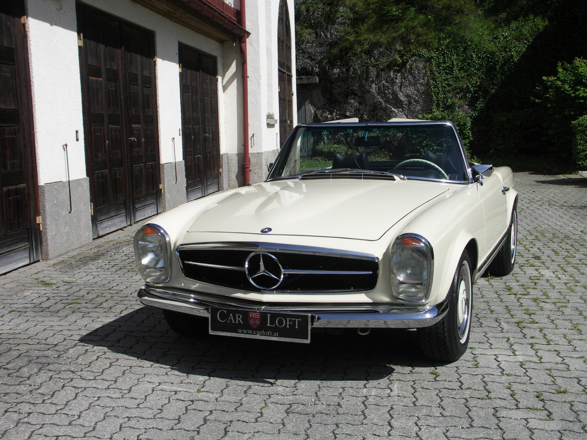 Bild 2 45 vom Fahrzeug-Verkaufsinserat Mercedes-Benz 280 SL Pagode 1969 Sehr originale, ungeschweisste Pagode aus Texas.