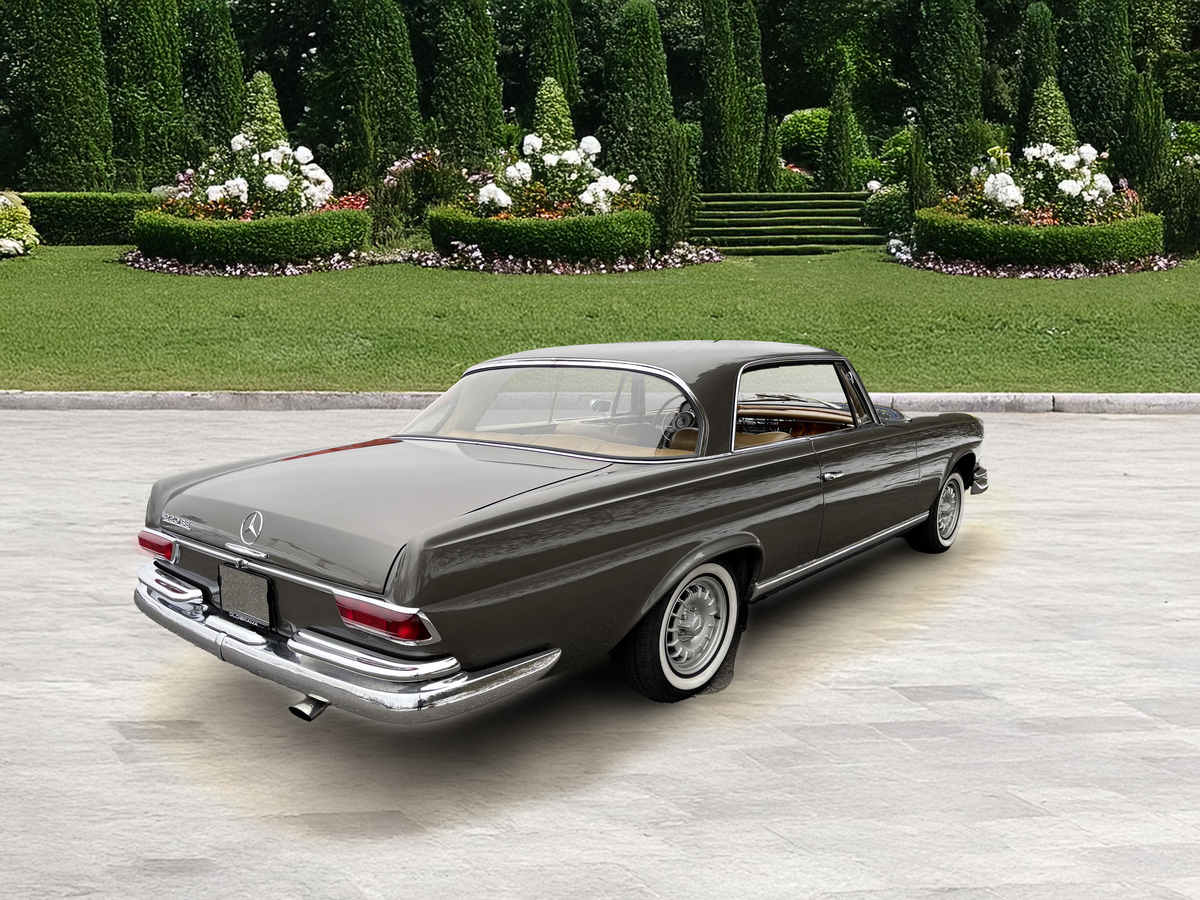 Bild 3 9 vom Fahrzeug-Verkaufsinserat Mercedes Benz 220 SE Coupe 1964 Mercedes 220 SE fuer einen Aestethen, der Stil und Eleganz liebt.