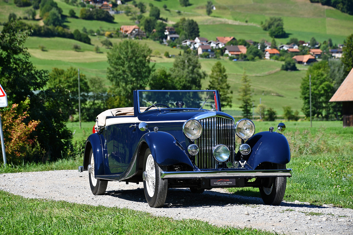 Bild 2 18 vom Fahrzeug-Verkaufsinserat Bentley 3.5-Litre Derby Drophead Coupe 1934 seit 1973 in der Schweiz zugelassen, letzte MFK Veteran 2023
