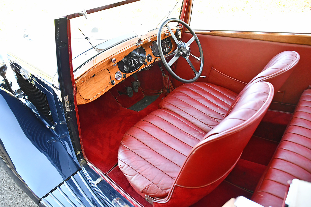 Bild 13 18 vom Fahrzeug-Verkaufsinserat Bentley 3.5-Litre Derby Drophead Coupe 1934 seit 1973 in der Schweiz zugelassen, letzte MFK Veteran 2023