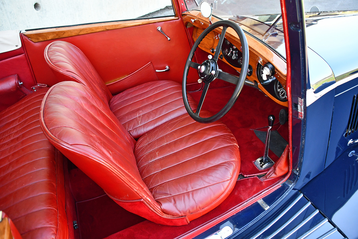 Bild 12 18 vom Fahrzeug-Verkaufsinserat Bentley 3.5-Litre Derby Drophead Coupe 1934 seit 1973 in der Schweiz zugelassen, letzte MFK Veteran 2023