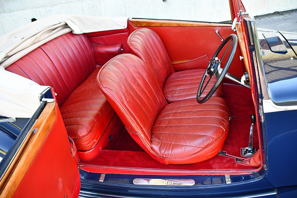 Bild 11 18 vom Fahrzeug-Verkaufsinserat Bentley 3.5-Litre Derby Drophead Coupe 1934 seit 1973 in der Schweiz zugelassen, letzte MFK Veteran 2023