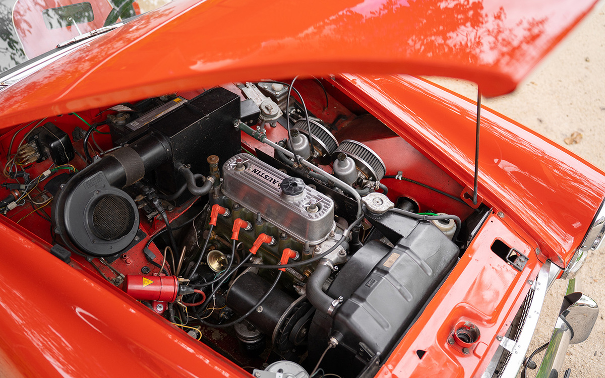 Bild 33 37 vom Fahrzeug-Verkaufsinserat Austin Healey Sprite MK2 1963 MK2 Grifflos - RRestaurierter Zustand