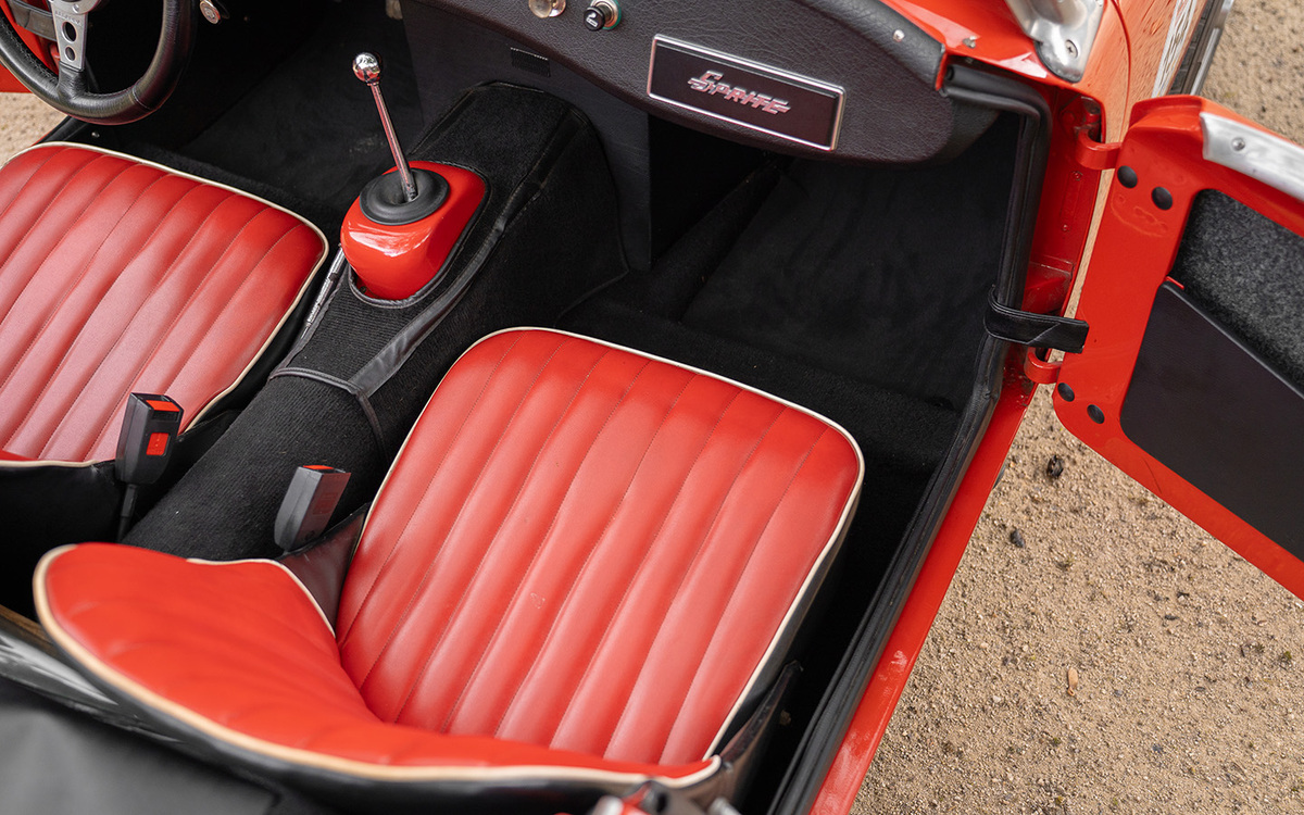 Bild 20 37 vom Fahrzeug-Verkaufsinserat Austin Healey Sprite MK2 1963 MK2 Grifflos - RRestaurierter Zustand