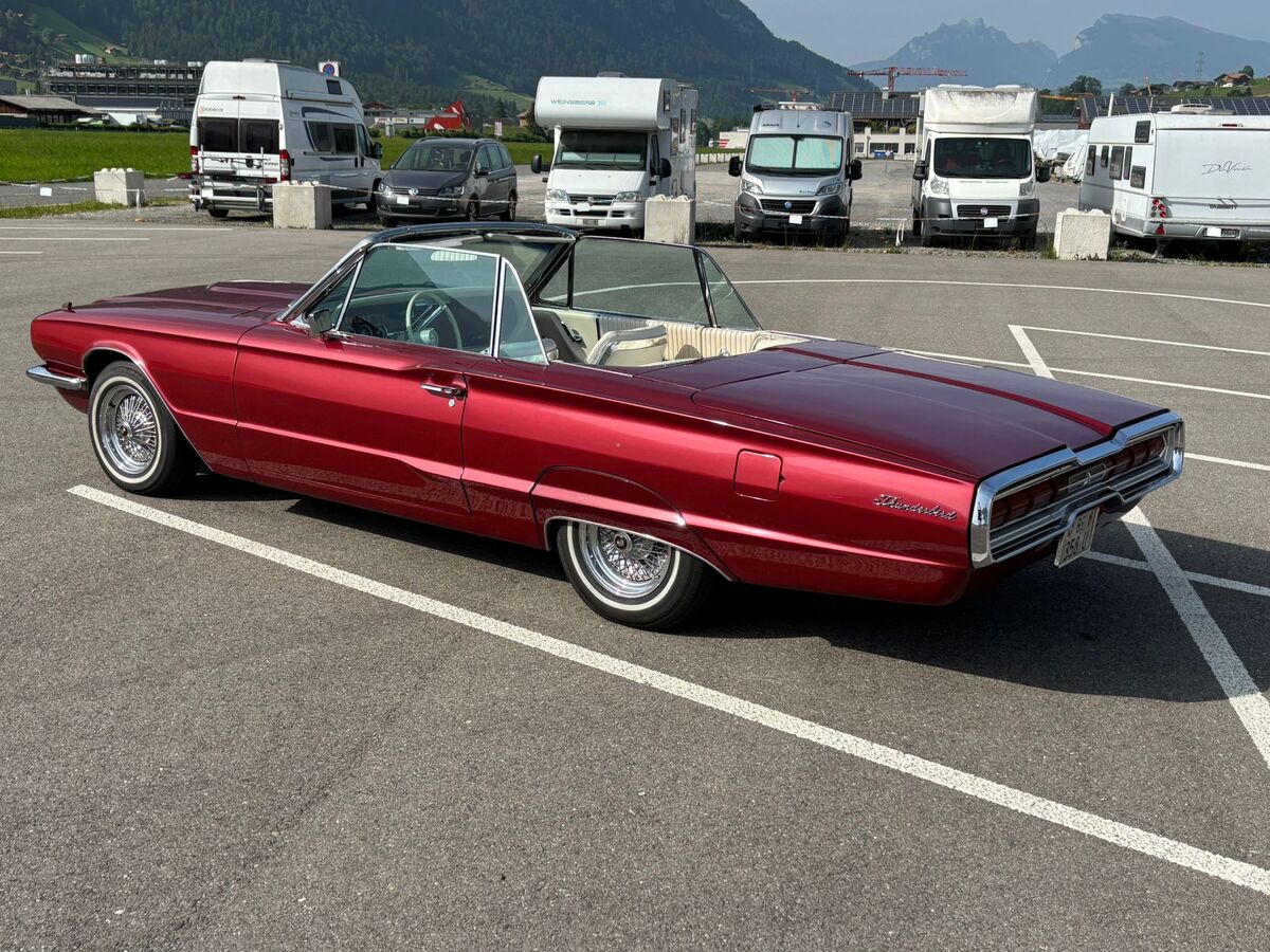 Bild 13 20 vom Fahrzeug-Verkaufsinserat Ford USA Thunderbird 1966 Sehr schoenes Thunderbird Cabriolet inkl. neuer MFK-Veteran