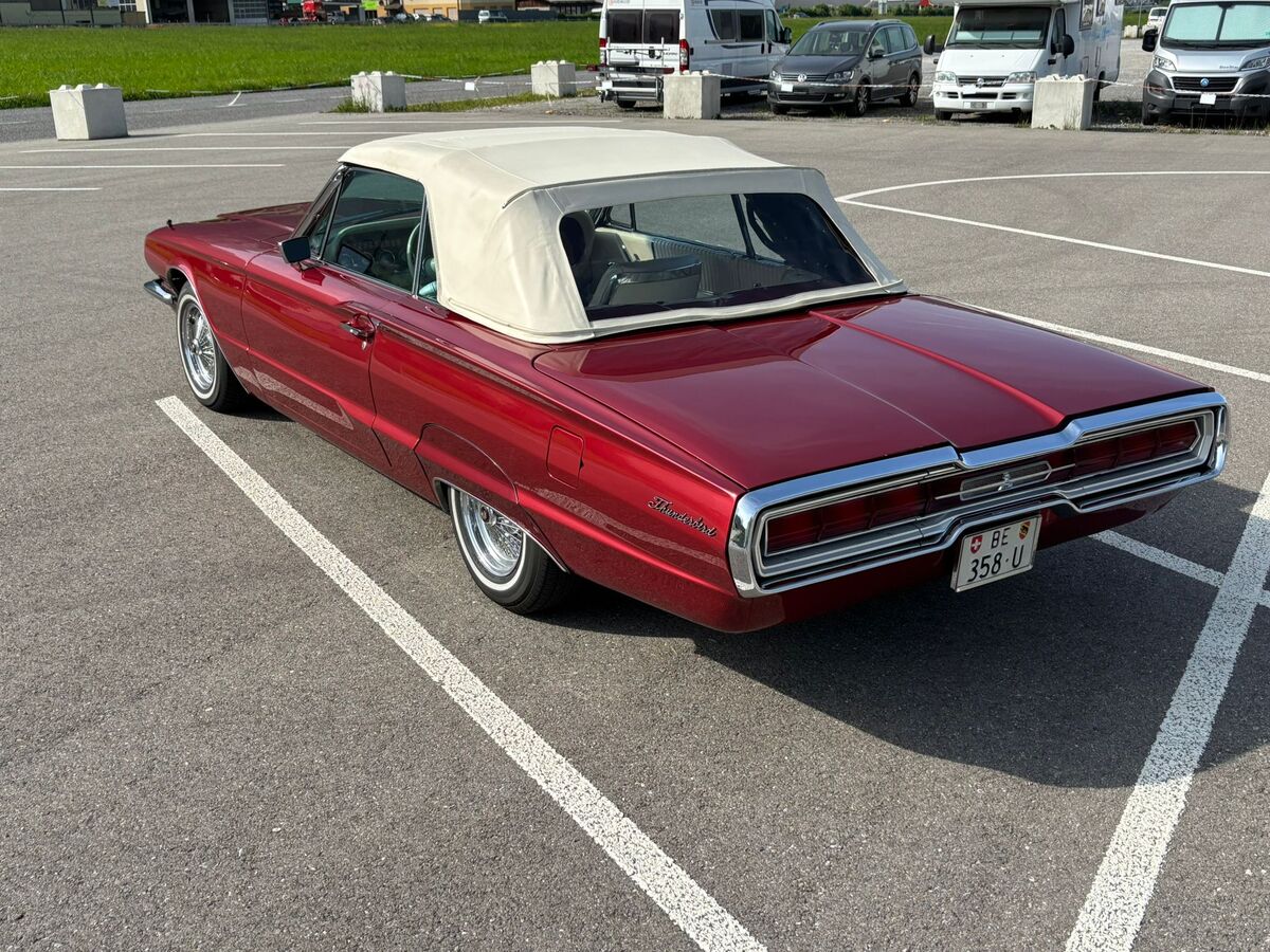 Bild 4 20 vom Fahrzeug-Verkaufsinserat Ford USA Thunderbird 1966 Sehr schoenes Thunderbird Cabriolet inkl. neuer MFK-Veteran