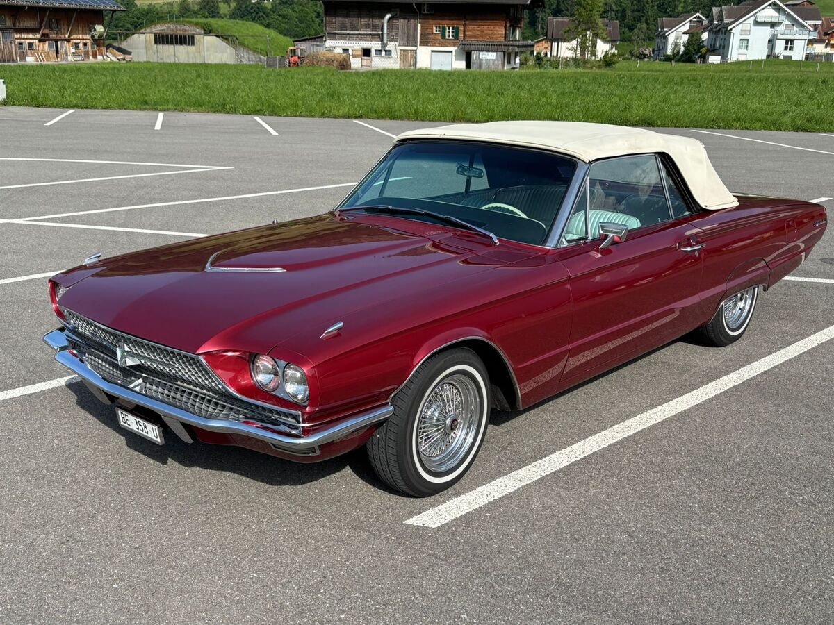 Bild 3 20 vom Fahrzeug-Verkaufsinserat Ford USA Thunderbird 1966 Sehr schoenes Thunderbird Cabriolet inkl. neuer MFK-Veteran