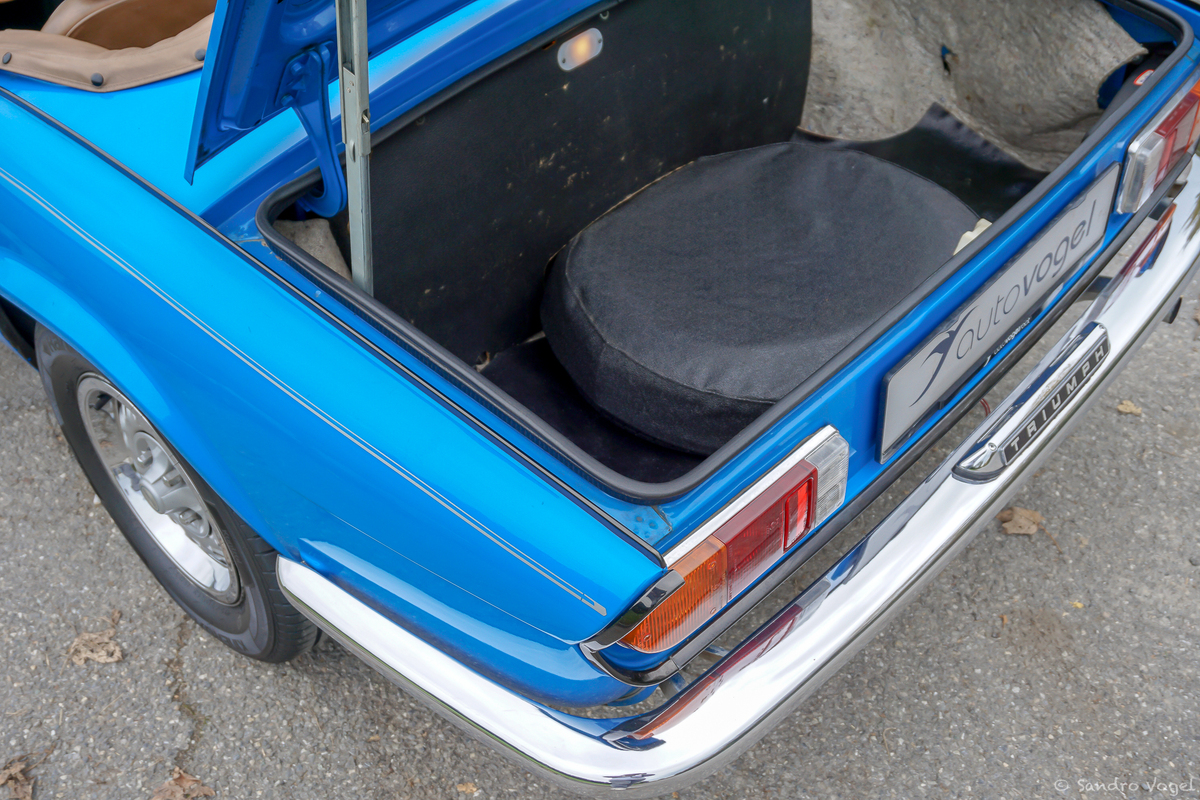 Bild 45 49 vom Fahrzeug-Verkaufsinserat Triumph Spitfire 1500 1980 KM garantiert - Motor komplett revidiert - ab MFK inkl. Veteraneneintrag - aus Liebhaberhand - inkl. Hardtop - CH-Fahrzeug