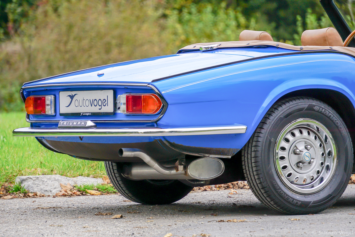 Bild 13 49 vom Fahrzeug-Verkaufsinserat Triumph Spitfire 1500 1980 KM garantiert - Motor komplett revidiert - ab MFK inkl. Veteraneneintrag - aus Liebhaberhand - inkl. Hardtop - CH-Fahrzeug