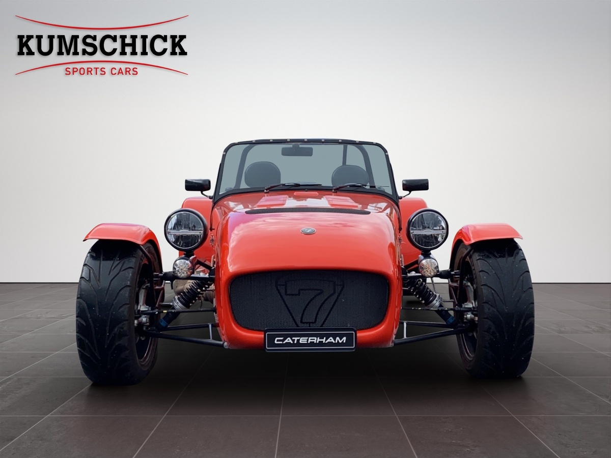 Bild 8 12 vom Fahrzeug-Verkaufsinserat Caterham Seven 485 SV 2023 Gelegenheit Seitenauspuff mit ansteuerbarer Auspuffklappe und Supersound. Full-Option...