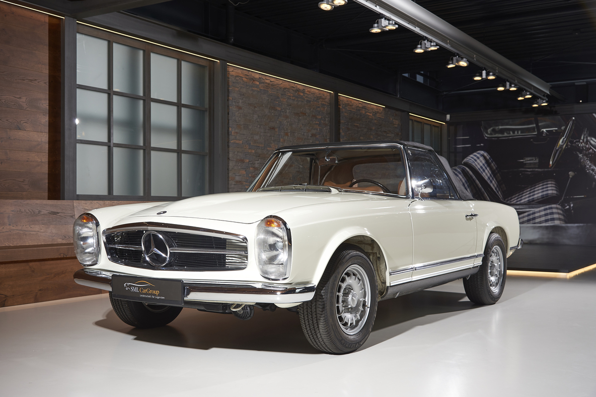 Bild 3 37 vom Fahrzeug-Verkaufsinserat Mercedes-Benz 230 SL 1965 Vollstaendige Historie Deutsches Fahrzeug Top gepflegter Gesamtzustand