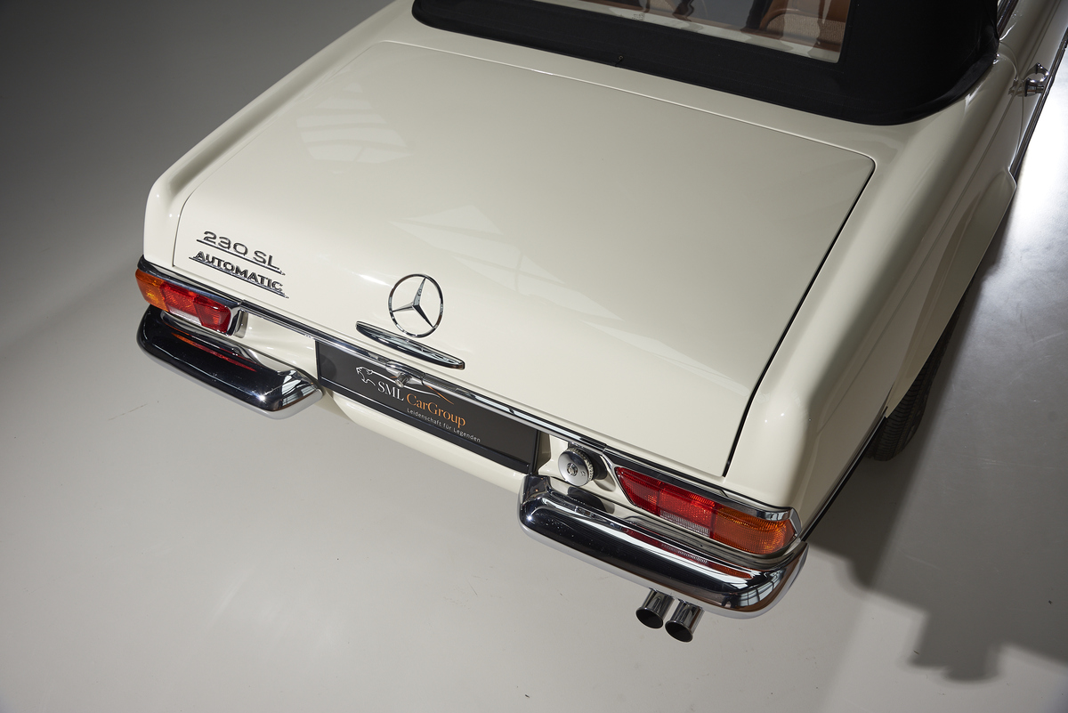 Bild 7 37 vom Fahrzeug-Verkaufsinserat Mercedes-Benz 230 SL 1965 Vollstaendige Historie Deutsches Fahrzeug Top gepflegter Gesamtzustand