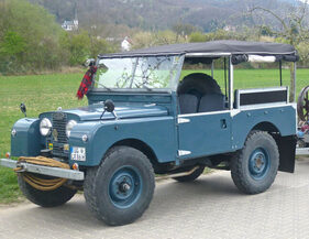 Land Rover Series 1 (1955) (Auktions-Fahrzeug) Land Rover Series 1 (1955) (Auktions-Fahrzeug)