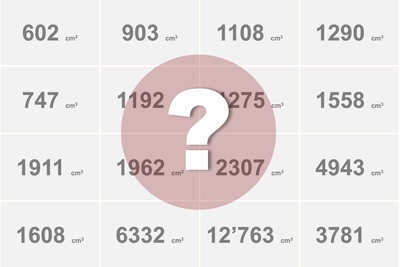 Quiz 187 - Hubraumzahlen