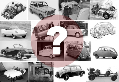 Quiz 59 - Kleinstwagen der Fünfziger- und Sechzigerjahre
