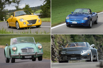 Cabriolets, Targas, Roadster usw. 