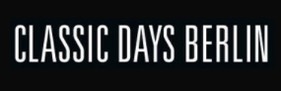 Logo der Veranstaltung «Classic Days Berlin»
