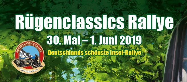 Logo der Veranstaltung «Rügenclassics Rallye»