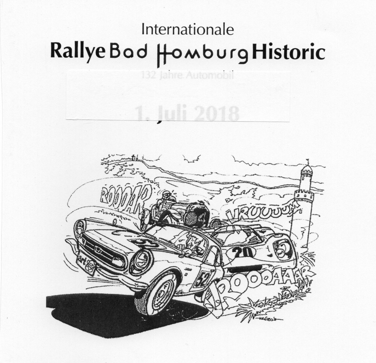 Logo der Veranstaltung «Rallye Bad Homburg Historic»