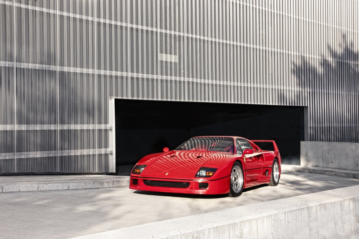 Logo der Veranstaltung «Roll out Ferrari F40»