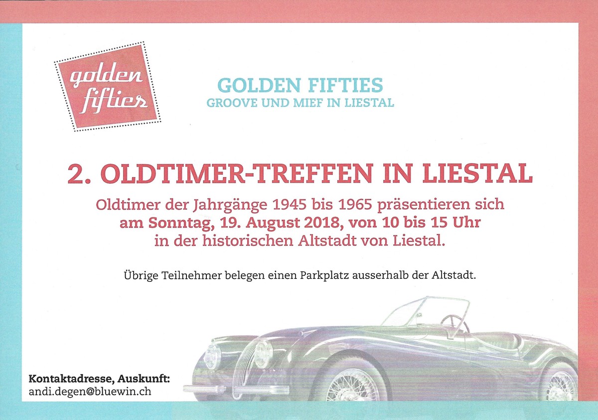 Logo der Veranstaltung «2. Oldtimer-Treffen Altstadt Liestal»