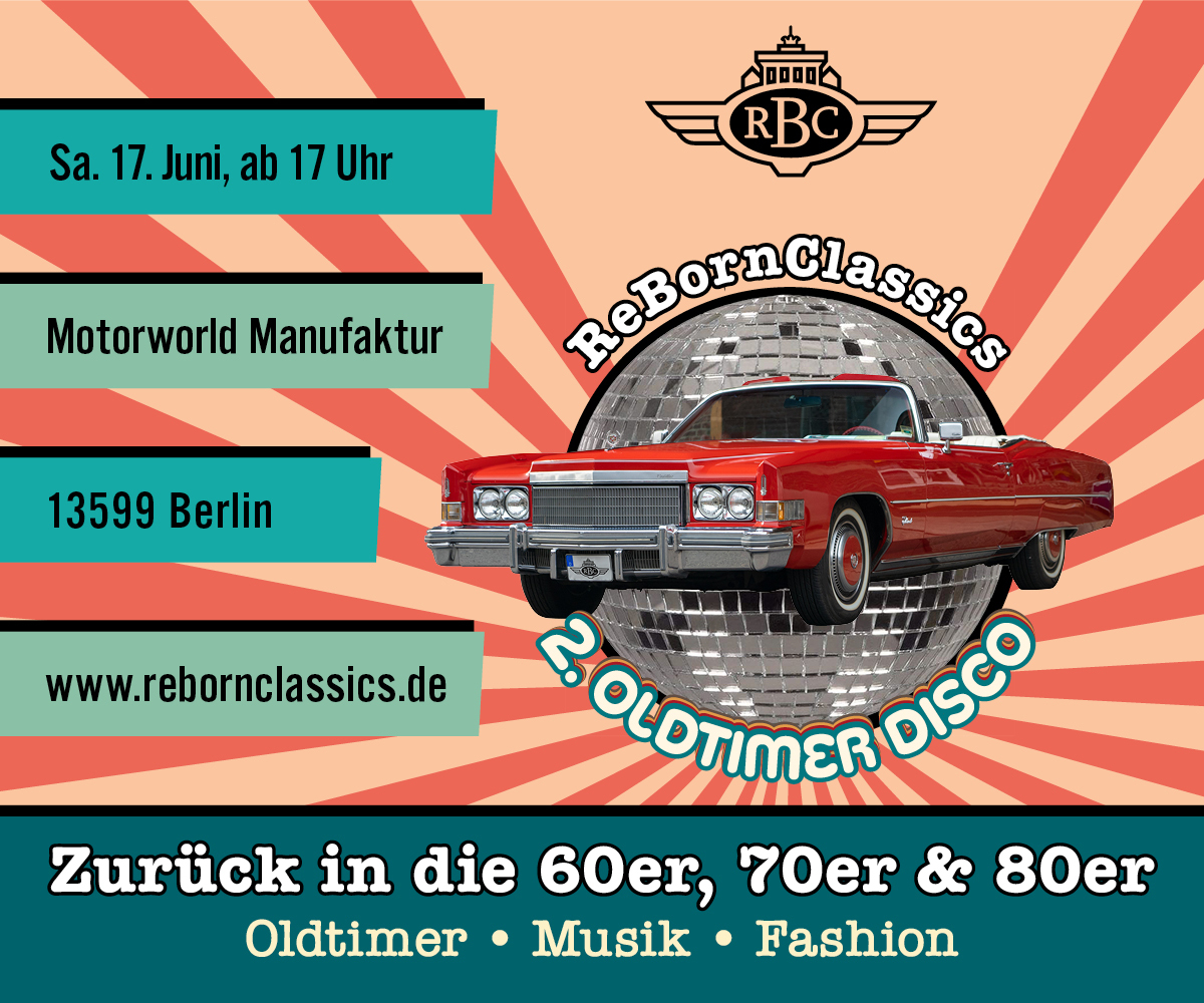 Logo der Veranstaltung «Oldtimer-Disco»