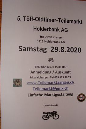 Logo der Veranstaltung «5. Töff-Oldtimer-Teilemarkt»