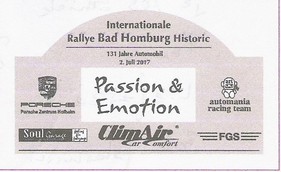 Logo der Veranstaltung «Rallye Bad Homburg Historic»