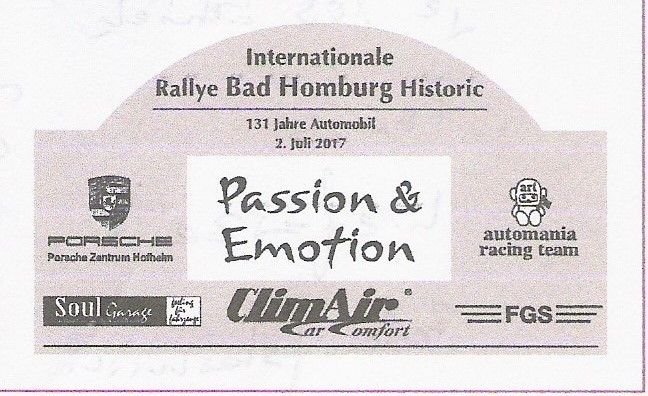 Logo der Veranstaltung «Rallye Bad Homburg Historic»