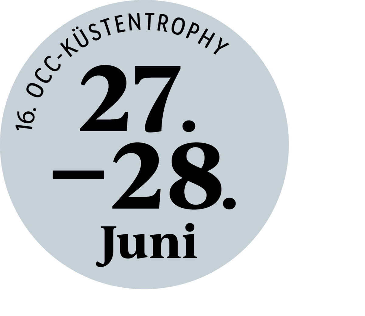 Logo der Veranstaltung «16. OCC-Küstentrophy»