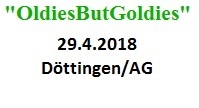 Logo der Veranstaltung «"OldiesButGoldies" meet in Döttingen/AG» Logo der Veranstaltung «"OldiesButGoldies" meet in Döttingen/AG»
