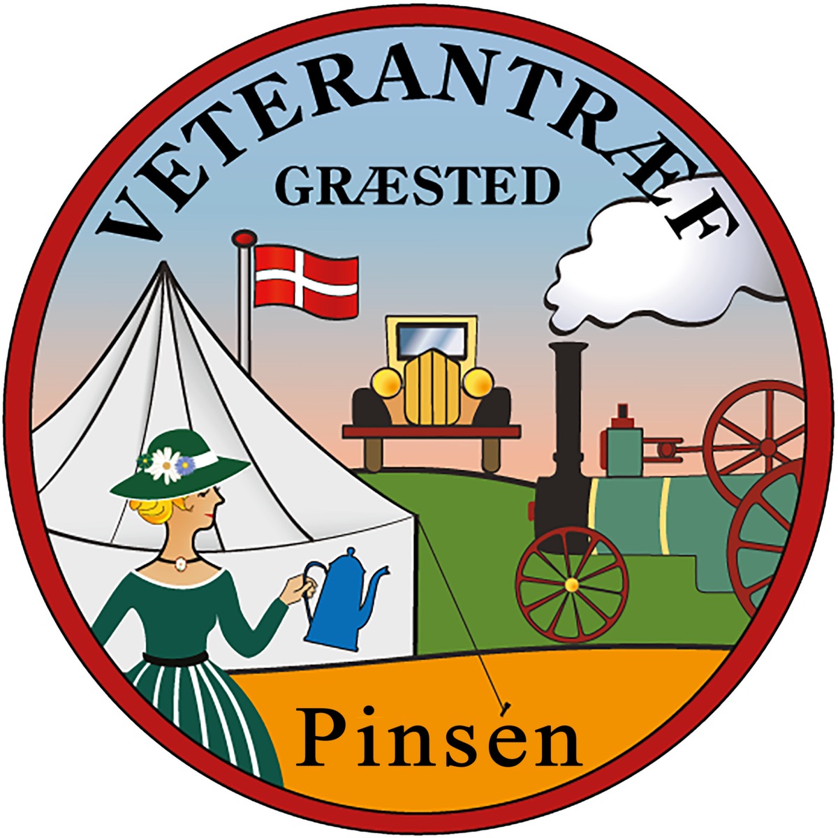 Logo der Veranstaltung «Græsted Veterantræf»