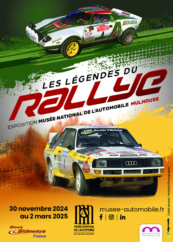 Logo der Veranstaltung «Ausstellung - Die Legenden Der Rallye»