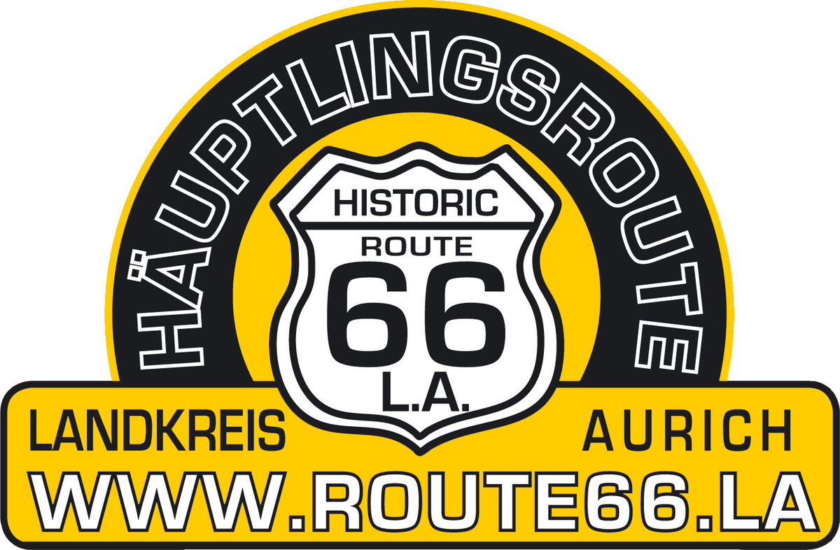 Logo der Veranstaltung «Route 66 in L. A. (Landkreis Aurich)»