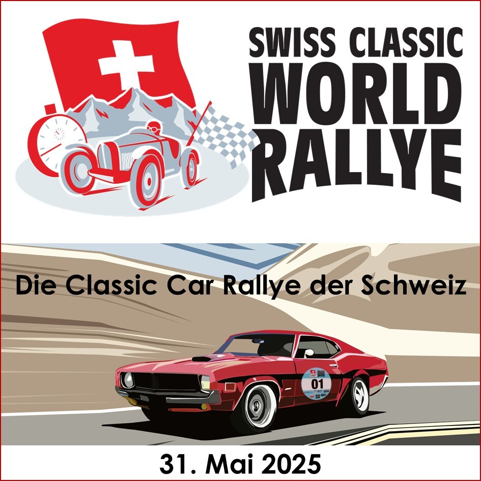 Logo der Veranstaltung «Swiss Classic World Rallye»