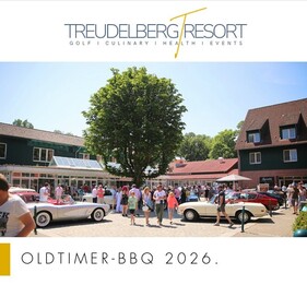 Logo der Veranstaltung «Oldtimer BBQ im Treudelberg Resort Hamburg» Logo der Veranstaltung «Oldtimer BBQ im Treudelberg Resort Hamburg»