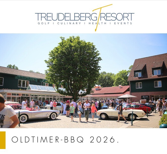 Logo der Veranstaltung «Oldtimer BBQ im Treudelberg Resort Hamburg»