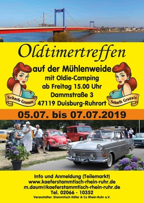 Logo der Veranstaltung «Olditreffen auf der Mühlenweide»