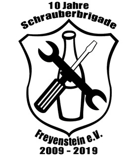 Logo der Veranstaltung «10 Jahre Schrauberbrigade Freyenstein»