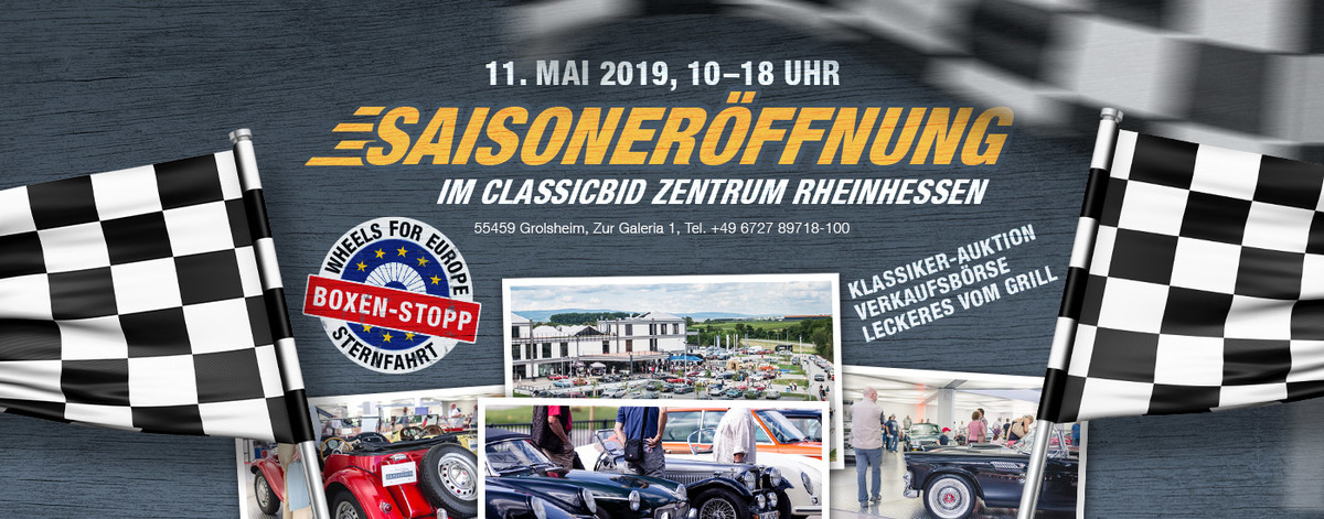 Logo der Veranstaltung «Auktion Classicbid: Saisoneröffnung»