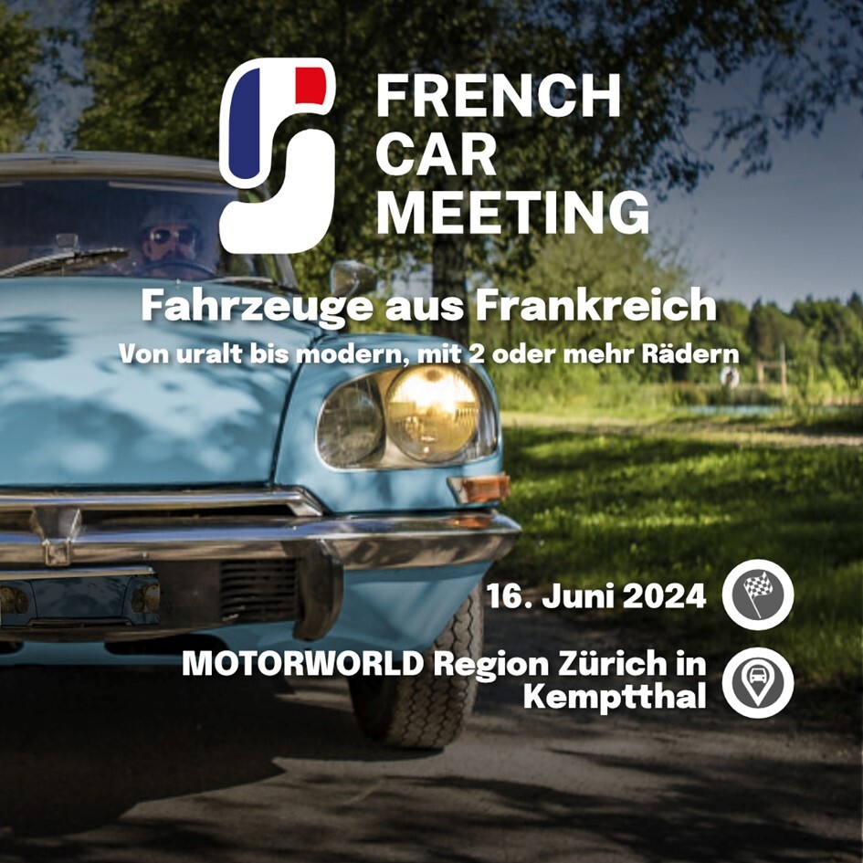 Logo der Veranstaltung «French Car Meeting»