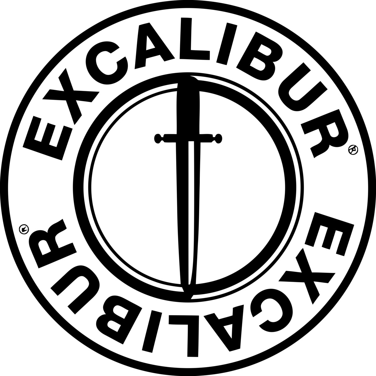 Logo der Veranstaltung «Excalibur Jubiläums-Treffen»