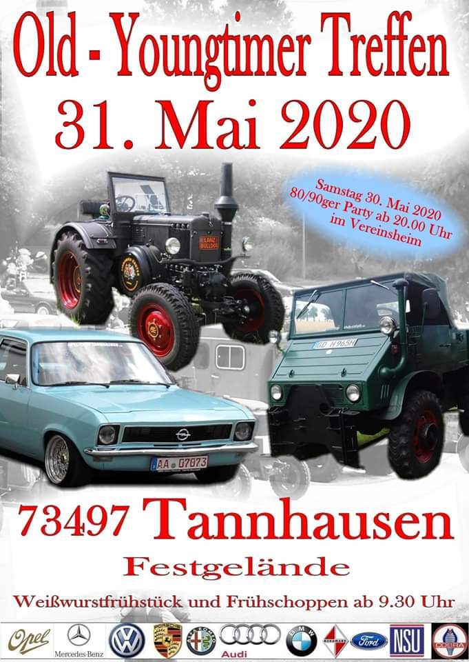 Logo der Veranstaltung «9. Old & Youngtimer Treffen Tannhausen»