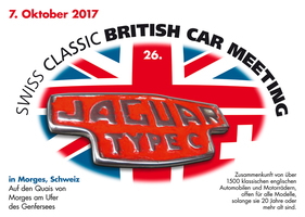 Logo der Veranstaltung «Swiss Classic British Car Meeting»