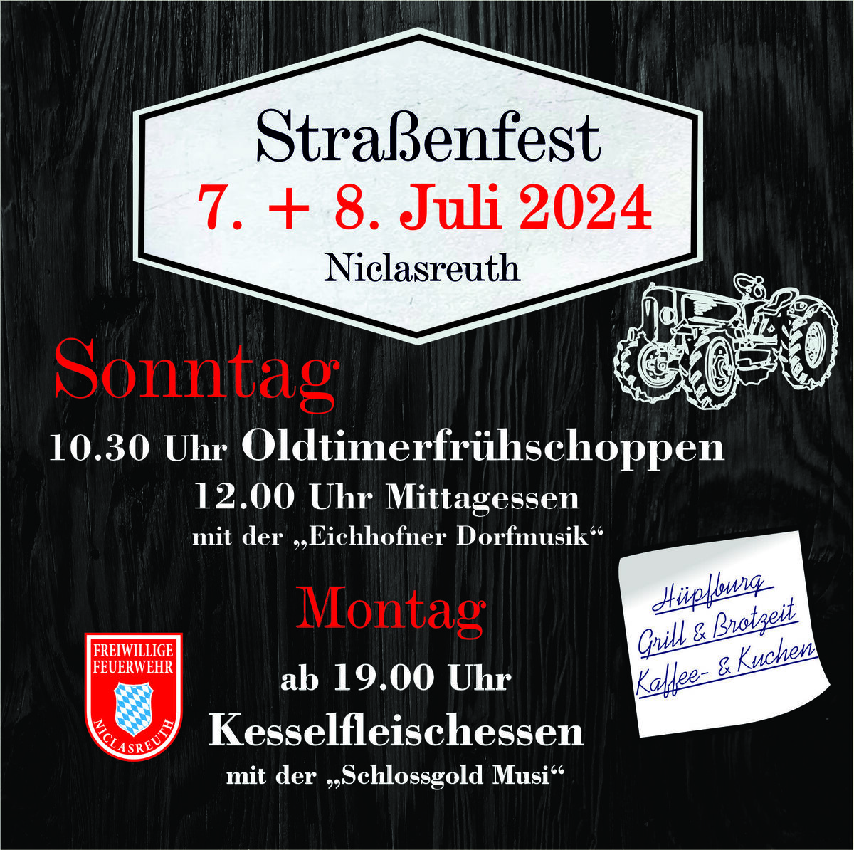 Logo der Veranstaltung «Straßenfest/Oldtimertreffen»