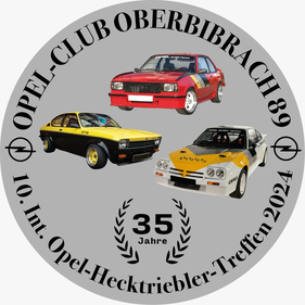 Logo der Veranstaltung «10. Int. Opel Hecktriebler (Oldtimer) Treffen»