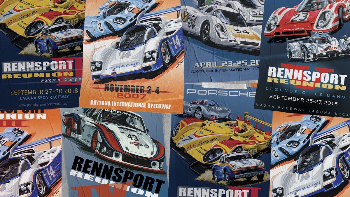 Logo der Veranstaltung «VII. Porsche Rennsport Reunion»
