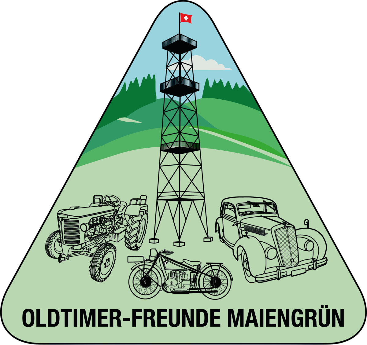 Logo der Veranstaltung «4. Oldtimer am Maiengrün»